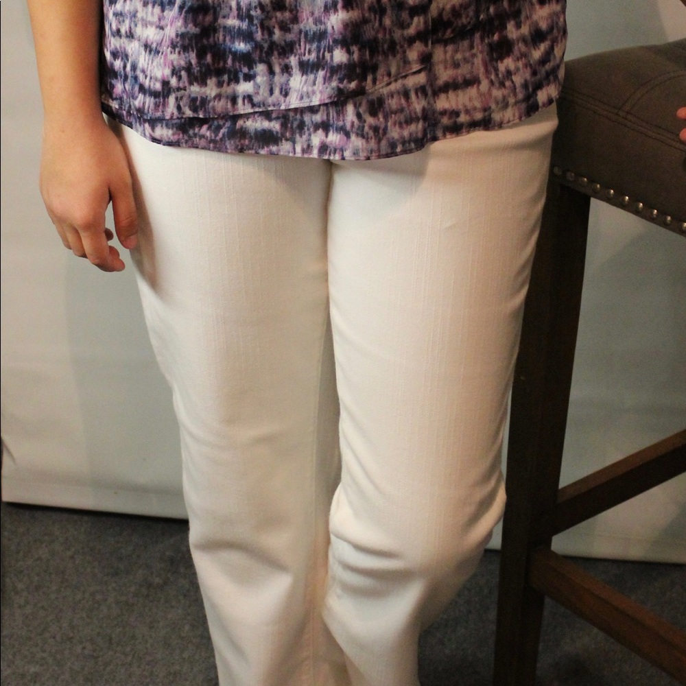 Nice long leg white Jeans